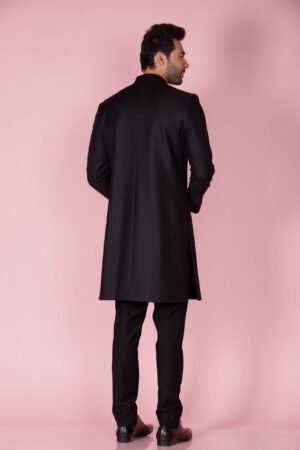 Black Suiting Fabric Jacket