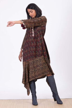 Chestnut Natural Dye Kaftan